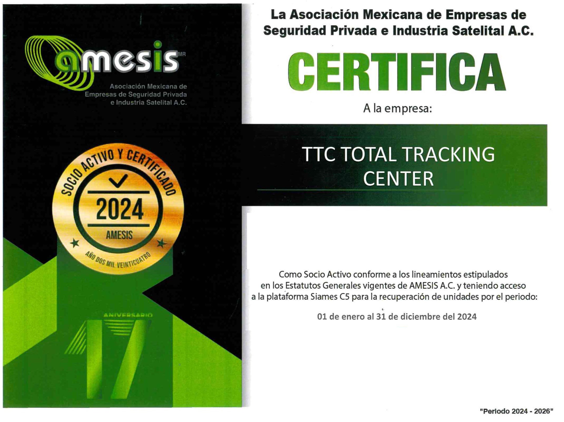 TTC TOTAL TRACKING CENTER – Somos Más Que Un GPS